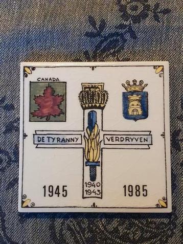  Tegel De tyranny verdrijven 1945 1985 Boskoop Canada beschikbaar voor biedingen