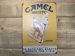 Reclamebord Camel 20x30, Verzamelen, Ophalen of Verzenden, Zo goed als nieuw, Reclamebord