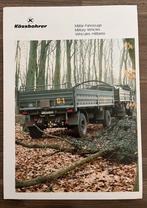 2x Fabrieksbrochure - Kässbohrer Militär Fahrzeuge (1983), Verzamelen, Militaria | Algemeen, Duitsland, Landmacht, Verzenden