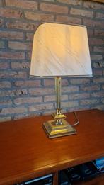 Klassieke tafellamp goudkleurig, Ophalen of Verzenden, Zo goed als nieuw, Modern klassiek, Minder dan 50 cm