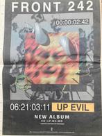 Paginagrote A3 advertentie FRONT 242 Up Evil release, Ophalen of Verzenden