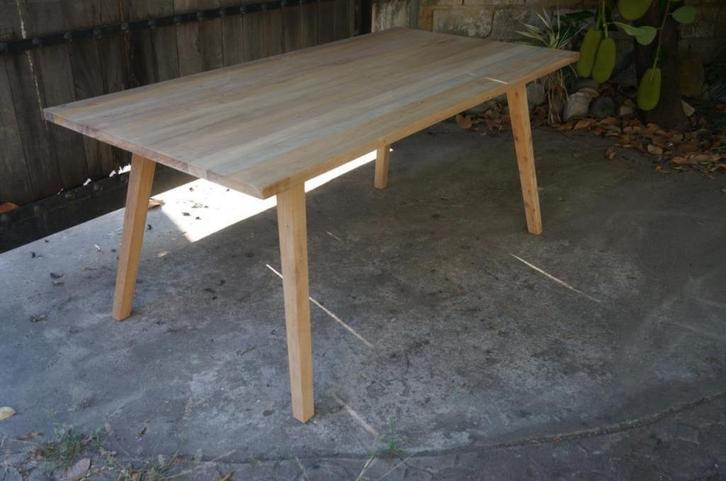 Teakhout Tafelblad 160x80cm voor binnen en buiten, Tuin en Terras, Tuintafels, Nieuw, Rechthoekig, Teakhout, Ophalen of Verzenden