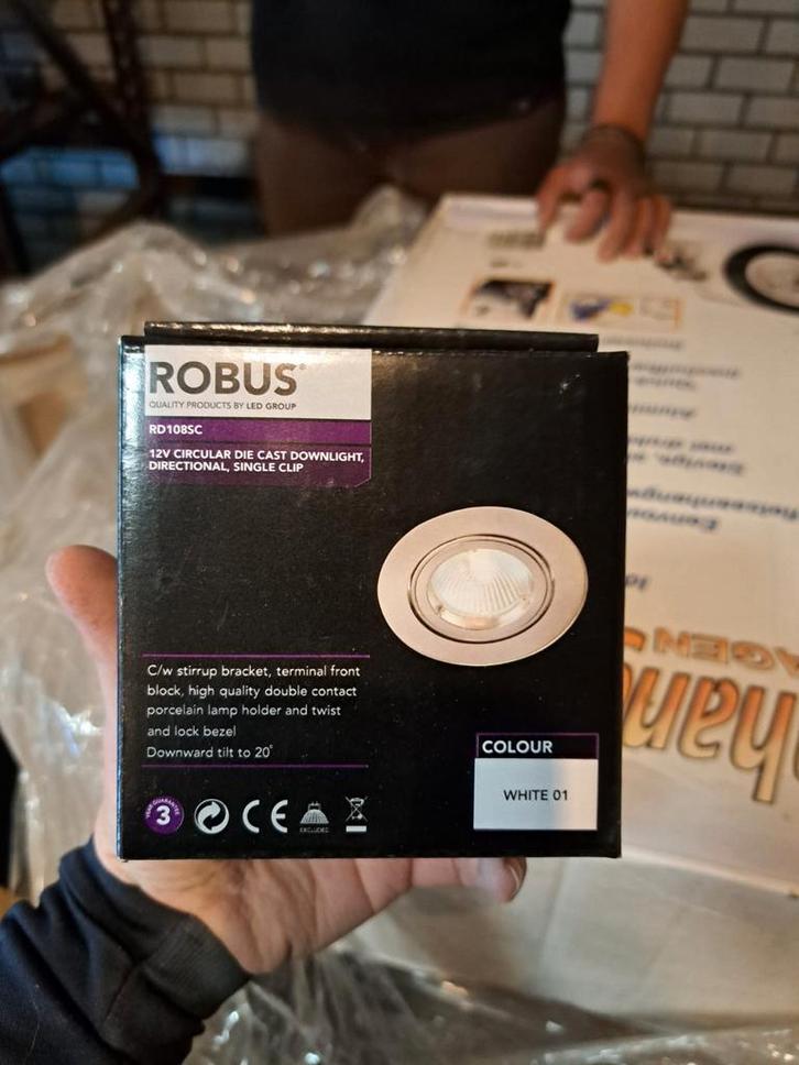 Meerdere nieuwe inbouwspots!, Huis en Inrichting, Lampen | Spots, Nieuw, Metaal of Aluminium, Ophalen