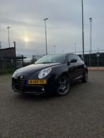 Alfa Romeo MiTo 1.4 16V 2010 Zwart Sport, Auto's, Voorwielaandrijving, Euro 5, Stof, Zwart