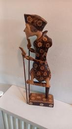 Wayang pop 40cm.hg.met beweegbare armen, Ophalen of Verzenden