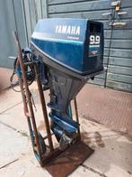 Yamaha 9.9 pk 4 takt kortstaart elektrische start vaarklaar, Watersport en Boten, Ophalen, 10 tot 30 pk, Gebruikt, Elektrische start