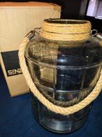 Grote glazen Senza vaas (storage jar) met touw, Ophalen, Overige kleuren, Minder dan 50 cm, Glas