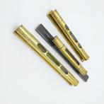 3 oude messing waterpassen, Antiek en Kunst, Ophalen of Verzenden