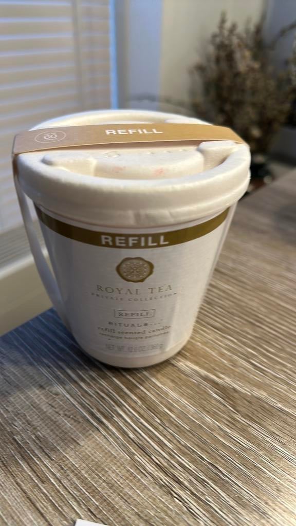 Rituals Royal Tea Refill Geurkaars, Ophalen of Verzenden, Nieuw, Overige materialen, Minder dan 25 cm