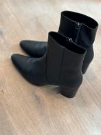 Massimo Dutti leren laarzen maat 38 (vallen als 38,5–39), Ophalen, Massimo Dutti, Zwart, Lage of Enkellaarzen