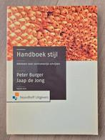 P. Burger - Handboek stijl, Ophalen of Verzenden, Zo goed als nieuw, P. Burger