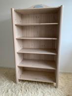Life Time boekenkast 4-vaks whitewash, Ophalen, Met plank(en), Eikenhout, 50 tot 100 cm