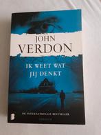 John Verdon - Ik weet wat jij denkt e.a. zie beschrijving, Ophalen of Verzenden, Gelezen
