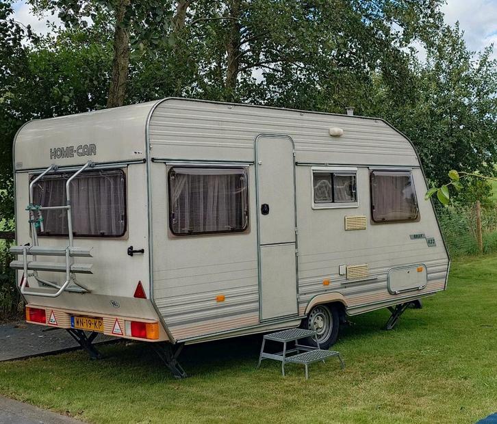 Home-car Rally 432 met mover, Caravans en Kamperen, Caravans, Particulier, tot en met 4, 750 - 1000 kg, Standaardzit, Home-car