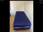 2 bedden inclusief matras + matrashoes, Ophalen, Eenpersoons, Blauw, Zo goed als nieuw