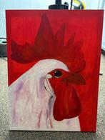 Schilderij haan., Ophalen