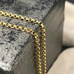 14k gouden ketting jasseron schakel model, Ophalen of Verzenden, Nieuw, Goud