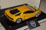 LAMBORGHINI AVENTADOR S giallo orion MR models ltd99 WRH, Ophalen of Verzenden, Zo goed als nieuw, Auto, Overige merken