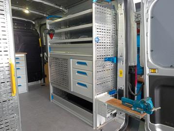 Complete inrichting sortimo lades schappen koffers L2H2 bus beschikbaar voor biedingen