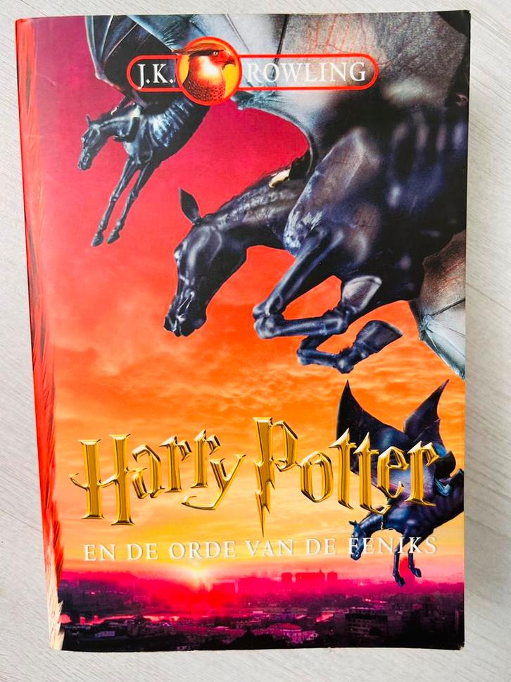 Harry Potter en de orde van de Feniks Paperback Boek, Verzamelen, Harry Potter, Gebruikt, Boek of Poster, Ophalen of Verzenden