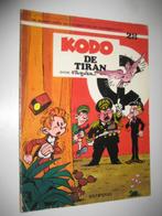 Robbedoes en kwabbernoot 28 kodo de tiran 1e druk 1979, Eén stripboek, Ophalen of Verzenden, Gelezen