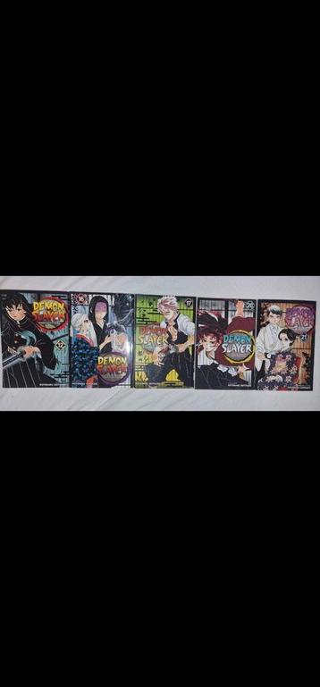 Demon Slayer Vol 12, 16, 17, 20, 21 Eng beschikbaar voor biedingen