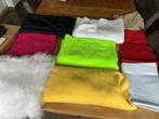 diverse stukken stof - fleece - kunstbont - fyberfill - etc, Hobby en Vrije tijd, Ophalen of Verzenden, Zo goed als nieuw, Katoen