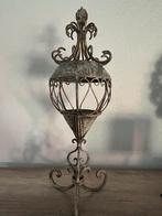 Brocante kandelaar hoogte 56cm, Ophalen, Bruin, 50 tot 75 cm, Metaal