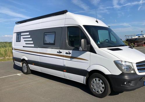 MB Sprinter 2016 aut Airco L3H2 camper zeer luxe, Caravans en Kamperen, Campers, Particulier, tot en met 2, Buscamper of Camperbus