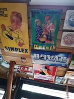 emaille bord bordje deurpostje jaren 20 koer of binnenplaats, Antiek en Kunst, Ophalen of Verzenden