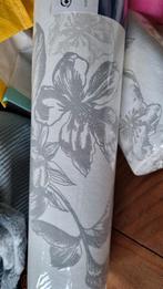 Mooie bloemen behang, Huis en Inrichting, Ophalen, 10 tot 25 m², Grijs, Elegant