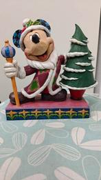 Disney Jim Shore Mickey Kerst Ornament, Verzamelen, Ophalen of Verzenden, Mickey Mouse, Zo goed als nieuw, Beeldje of Figuurtje