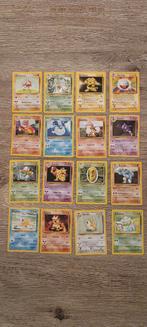 Pokémonkaartjes van Base set 1+2, Gebruikt, Ophalen of Verzenden, Losse kaart