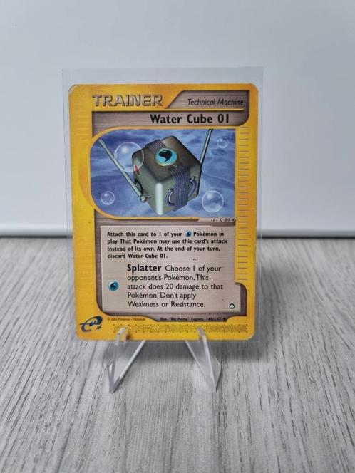 Water Cube 01 140 Aquapolis, Hobby en Vrije tijd, Verzamelkaartspellen | Pokémon, Zo goed als nieuw, Losse kaart, Verzenden