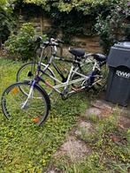 Tandem + Fiets, Fietsen en Brommers, Fietsen | Tandems, Minder dan 10 versnellingen, Gebruikt, 51 tot 55 cm, Ophalen