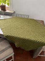 NIEUW! DEKEN BABYDEKEN WIKKELDOEK MOSGROEN WOL ZEER ZACHT, Ophalen of Verzenden, Nieuw, 85 tot 100 cm, Deken