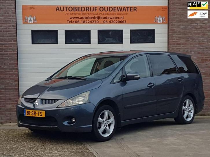 Mitsubishi Grandis 2.4-16V Intense 7 persoons, Auto's, Mitsubishi, Te koop, Grandis, ABS, Airbags, Airconditioning, Bluetooth