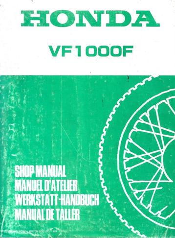 Honda VF1000 F shop manual werkplaatsboek beschikbaar voor biedingen