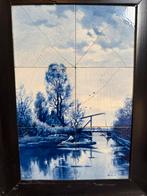 Delfts Blauw Tegel Schilderij Royal Delft, Antiek en Kunst, Antiek | Wandborden en Tegels, Ophalen
