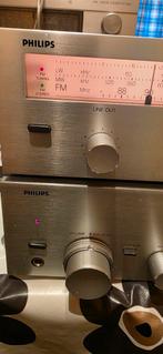 Philips 305 Versterker & 103 Tuner - Jaren '70 Klassieker, Ophalen of Verzenden, Zo goed als nieuw, Analoog