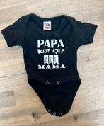 Rompertje 56, ‘papa blijf kalm bel mama’, Verzenden, Zo goed als nieuw, Jongetje of Meisje, Nacht- of Onderkleding
