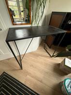 Zwarte Bartafel / Statafel, Huis en Inrichting, Tafels | Statafels, Ophalen of Verzenden, Zo goed als nieuw
