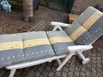 Ligbed kunststof met nieuw kussen, Ophalen, Gebruikt, Kunststof, Inklapbaar
