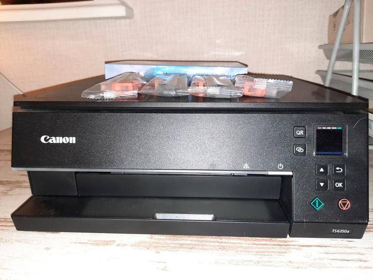 Canon Inkjet Printer met Scanner + Reserve Inkt, Computers en Software, Printers, Zo goed als nieuw, All-in-one, Inkjetprinter