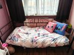 Zwart meisjes bed, Ophalen, 85 tot 100 cm, Gebruikt, Matras