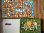 Vintage 1955 Ganzenbord spel - Klassiek bordspel bakeliet, Een of twee spelers, Ophalen of Verzenden, Gebruikt