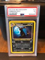Umbreon first edition holo psa 5 met swirl, Hobby en Vrije tijd, Verzamelkaartspellen | Pokémon, Ophalen, Zo goed als nieuw, Losse kaart