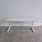 Steelcase knop instelbaar bureau - 180x90cm - H64-92 - BR81, Gebruikt, -, -, In hoogte verstelbaar