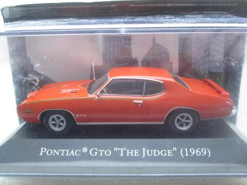 Pontiac GTO  The Judge  1969  1:43 Atlas, Hobby en Vrije tijd, Modelauto's | 1:43, Nieuw, Auto, Overige merken, Ophalen of Verzenden
