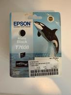 Epson T7608 Matte Black Cartridge, Ophalen of Verzenden, Nieuw, Cartridge